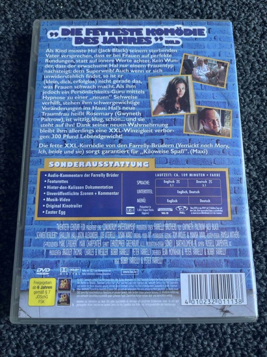 Alle DVDs: DVD "Schwer Verliebt" (21731) – Gebraucht aus Ruswil von jan_bxl5 1