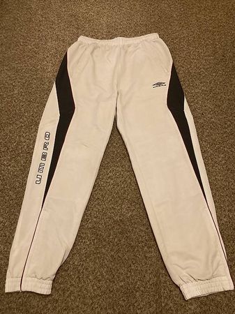 Bas de survêtement blanc Umbro