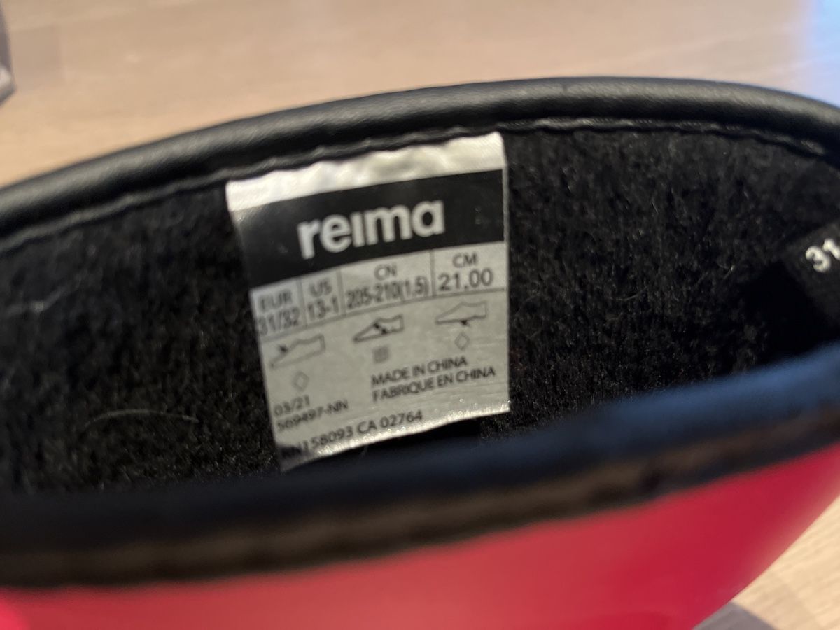 Reima Scarpe per ragazze: REIMA Regenstiefel Pink - Gr. 31/32 – Nuovo (secondo la descrizione) da Brütten venduto da Aerox82 1