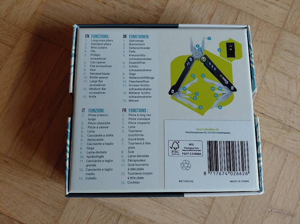 Tutti gli attrezzi: Multifunktions Werkzeug – Nuovo e nell'imballaggio originale da Glattfelden venduto da daniel0303 1
