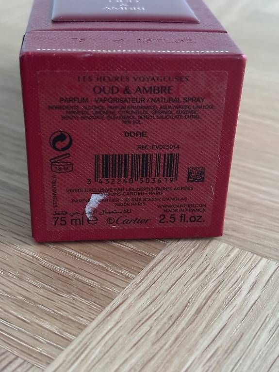 Cartier Profumi & Eau de Toilette: Cartier - Oud & Ambre (75ml) – Usato da Aarau Rohr venduto da NoFa1605 1