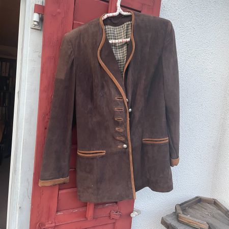 Vintage handmade real leather Jacket