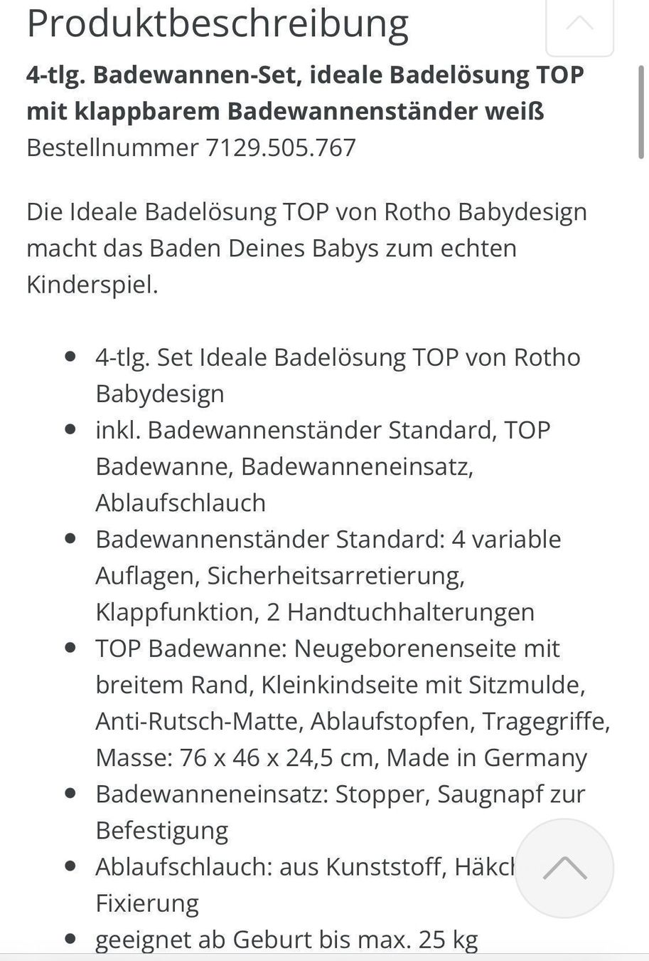 Rotho Badewannen: Rotho Babydesign Badewanne mit Ständer – Gebraucht aus Dottikon von 0Micia0 4
