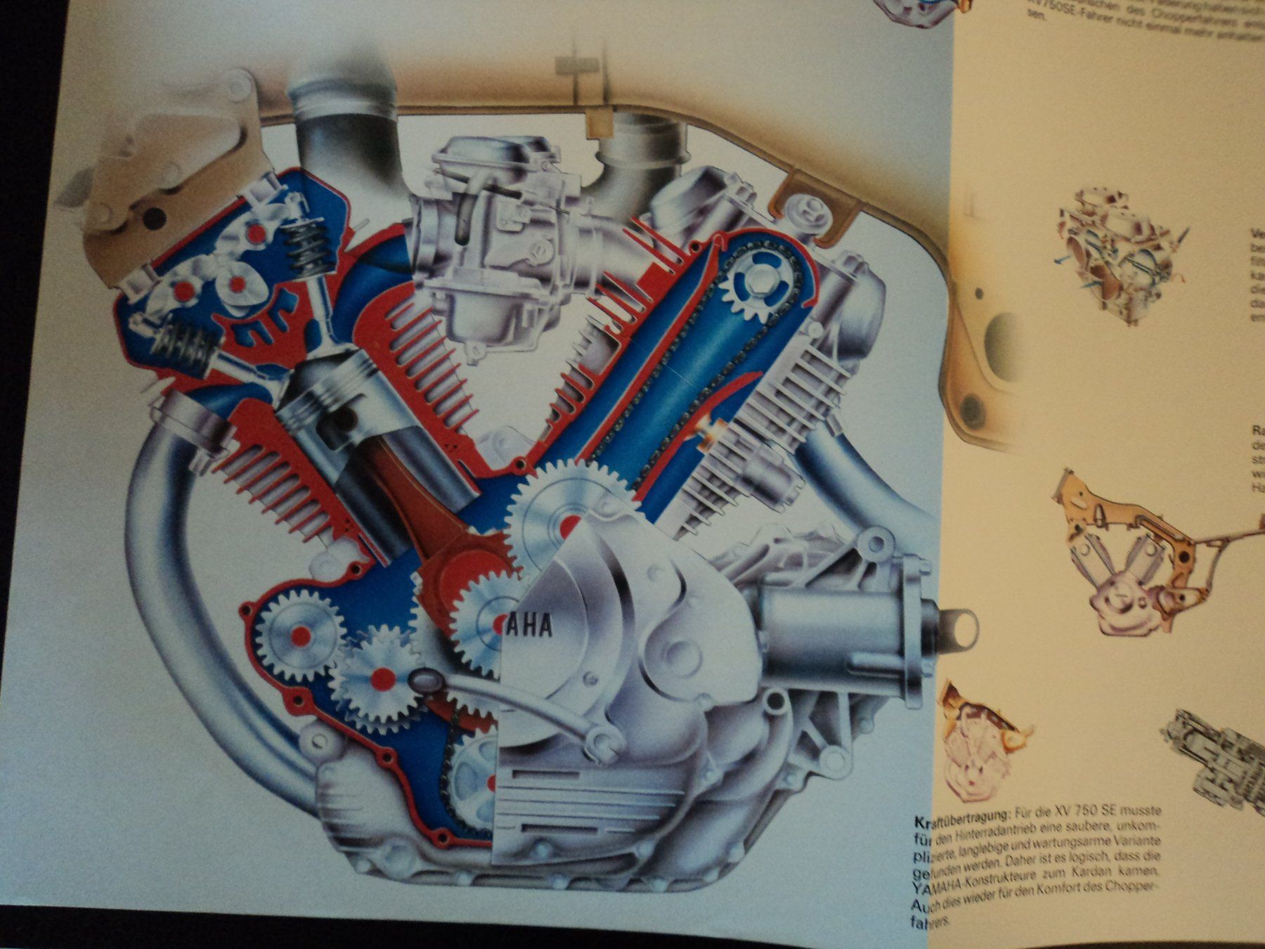 Documenti: Prospekt Yamaha XV750SE 1981 – Usato da Schwarzenburg venduto da modelCARama 5