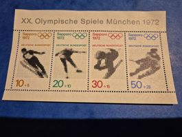 Bundesrepublik BRD 1971 Block 6, Olympische Spiele München