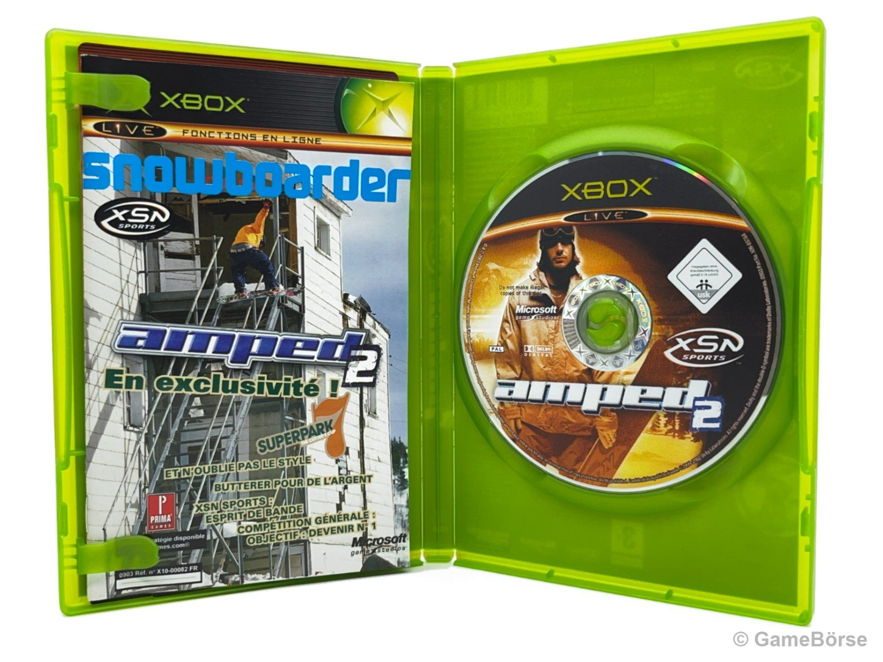Microsoft Spiele: Xbox Amped 2 – Gebraucht aus Stettfurt von GameBoerse 2