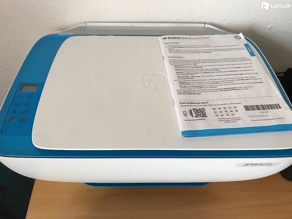HP DeskJet 3632 All-in-One-Drucker (Gebraucht) in Schlieren für CHF 30 ...