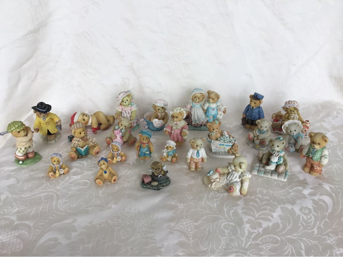 Statuette: 24 limitierte Cherished Teddies aus Keramik – Usato da St. Gallen venduto da chamilla