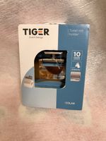 Neuer Tiger Toilettenpapierhalter aus Edelstahl, OVP!
