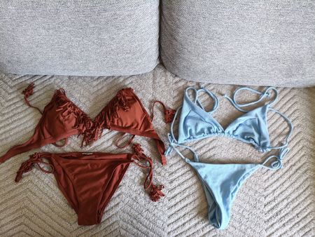 Lot 2 maillots de bain bikini L