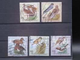 BRD 1998 Bedrohte Vogelarten gest.