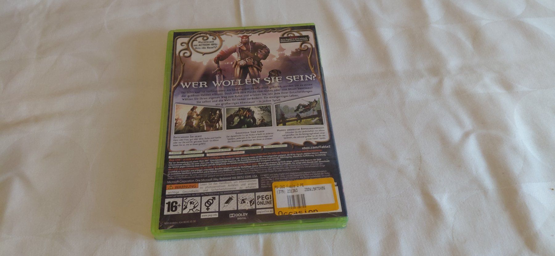 Microsoft Consoles: Fable 2  Xbox 360 – D'occasion à Gretzenbach par Uli1980 2