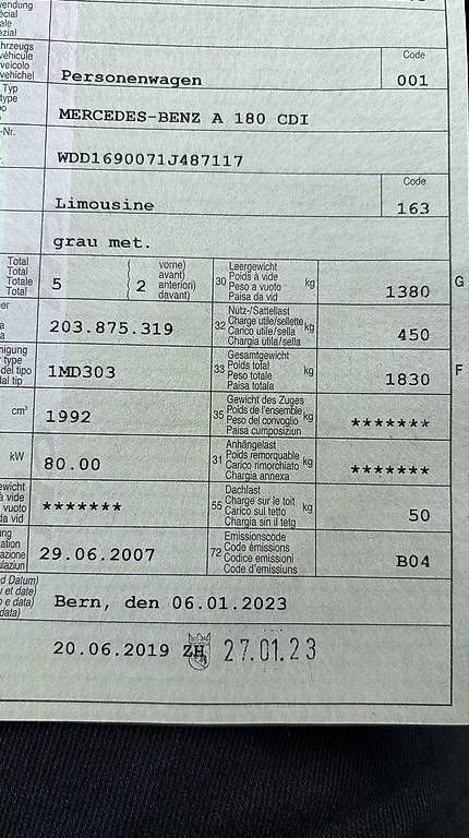Automobili: Mercedes A180 Diesel Automatico – Usato da Cresciano venduto da Edi-Auto 4