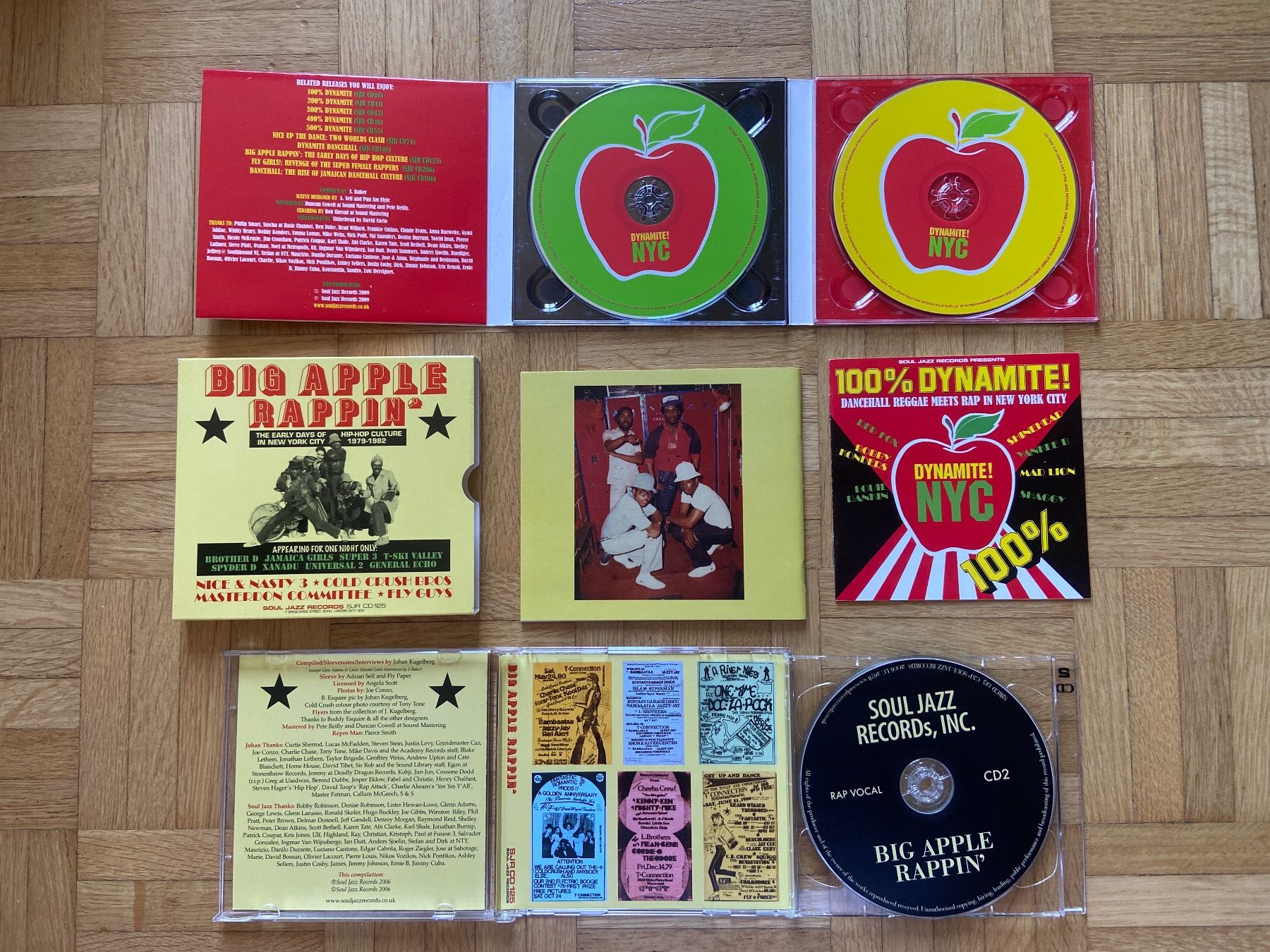 CDs: Soul Jazz Records - New York Old School Rap & Dancehall – D'occasion à Wabern par fingersinfactories 2