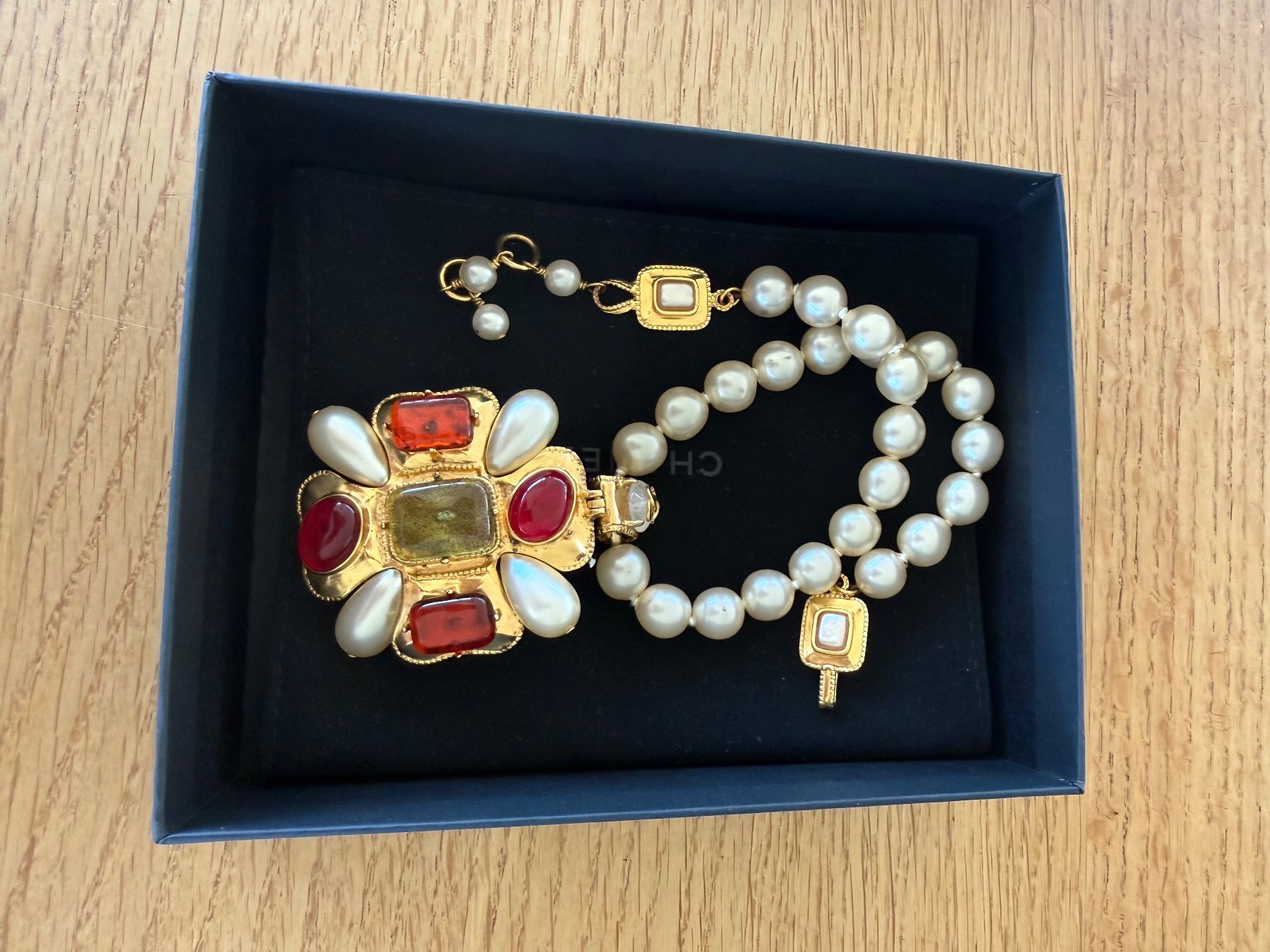 Chanel Catenine: Original Chanel Kette, Sammlerstück. – Usato da Reigoldswil venduto da benja01 1