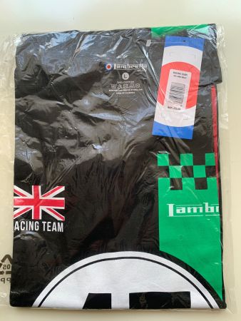 Lambretta T-Shirt Grösse XL schwarz Racing Team 47 *NEUWARE*