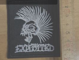 The Exploited Patch Sticker Aufnäher Metal Rock Band