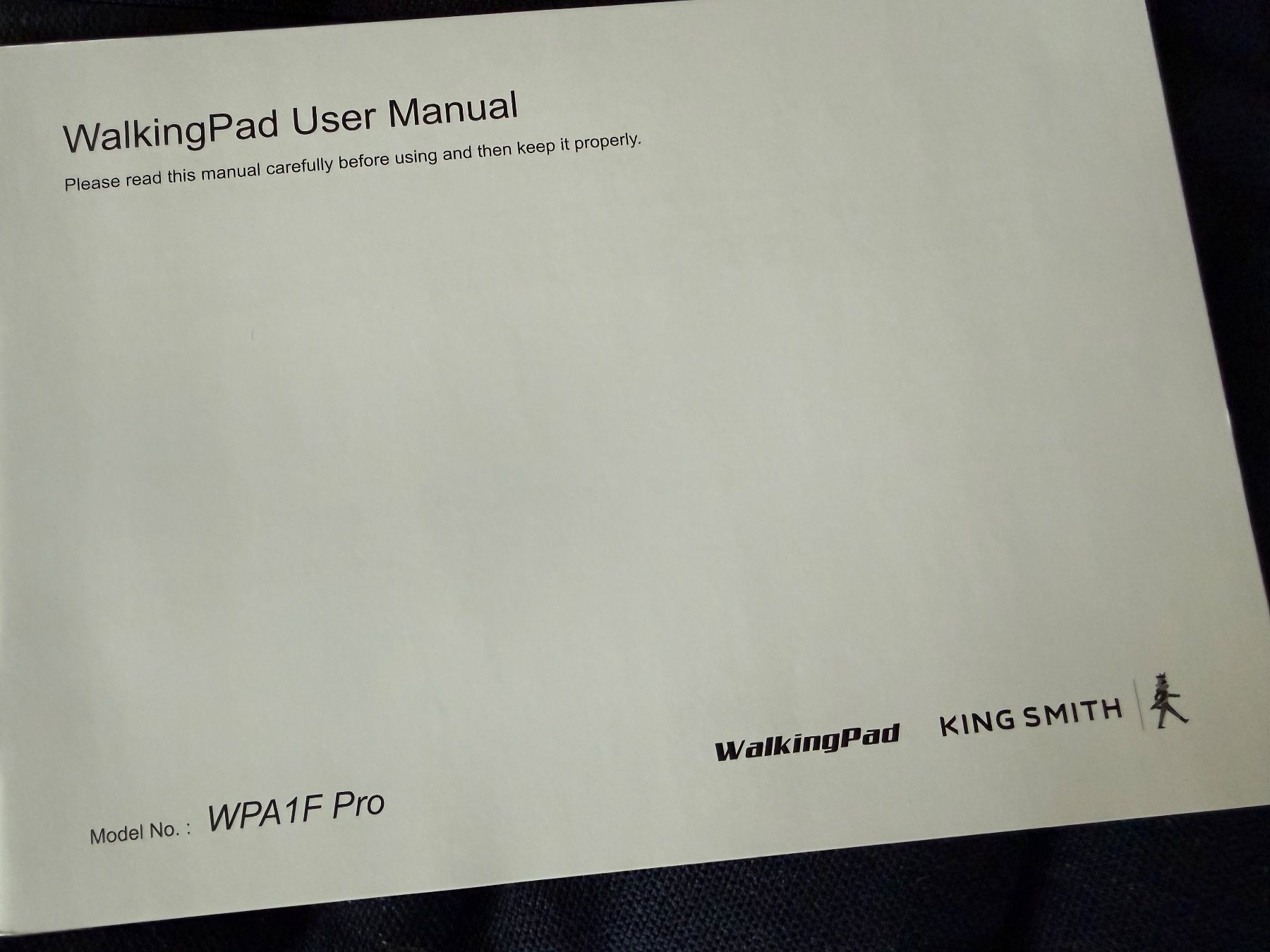 Kingsmith Hometrainer: Walking Pad WPA1F Pro – Gebraucht aus Biel/Bienne von BienneBytes 3