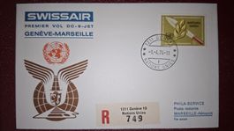 Swissair Geneve - Marseille 01.04.1974