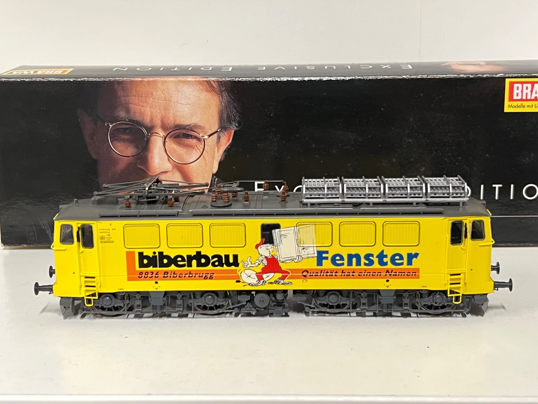Brawa Modellini di ferrovie: Brawa 0205.5 biberbau FENSTER E42 SOB H0 DC Analog – Nuovo (secondo la descrizione) da Neuenhof venduto da ludovicco