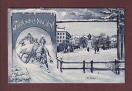 ST. GALLEN - Neujahr - 1908