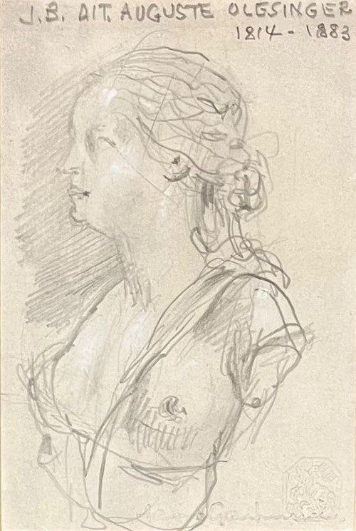 Dipinti: Hans Gartmeier 1910-1986 Weiblicher Halbakt – Usato da Schlossrued venduto da RareKunstWelt