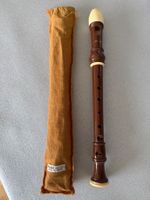 Blockflöte braun Kunststoff - Aulos No. 105 - mady in Japan