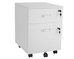 Rollcontainer Vagur weiss