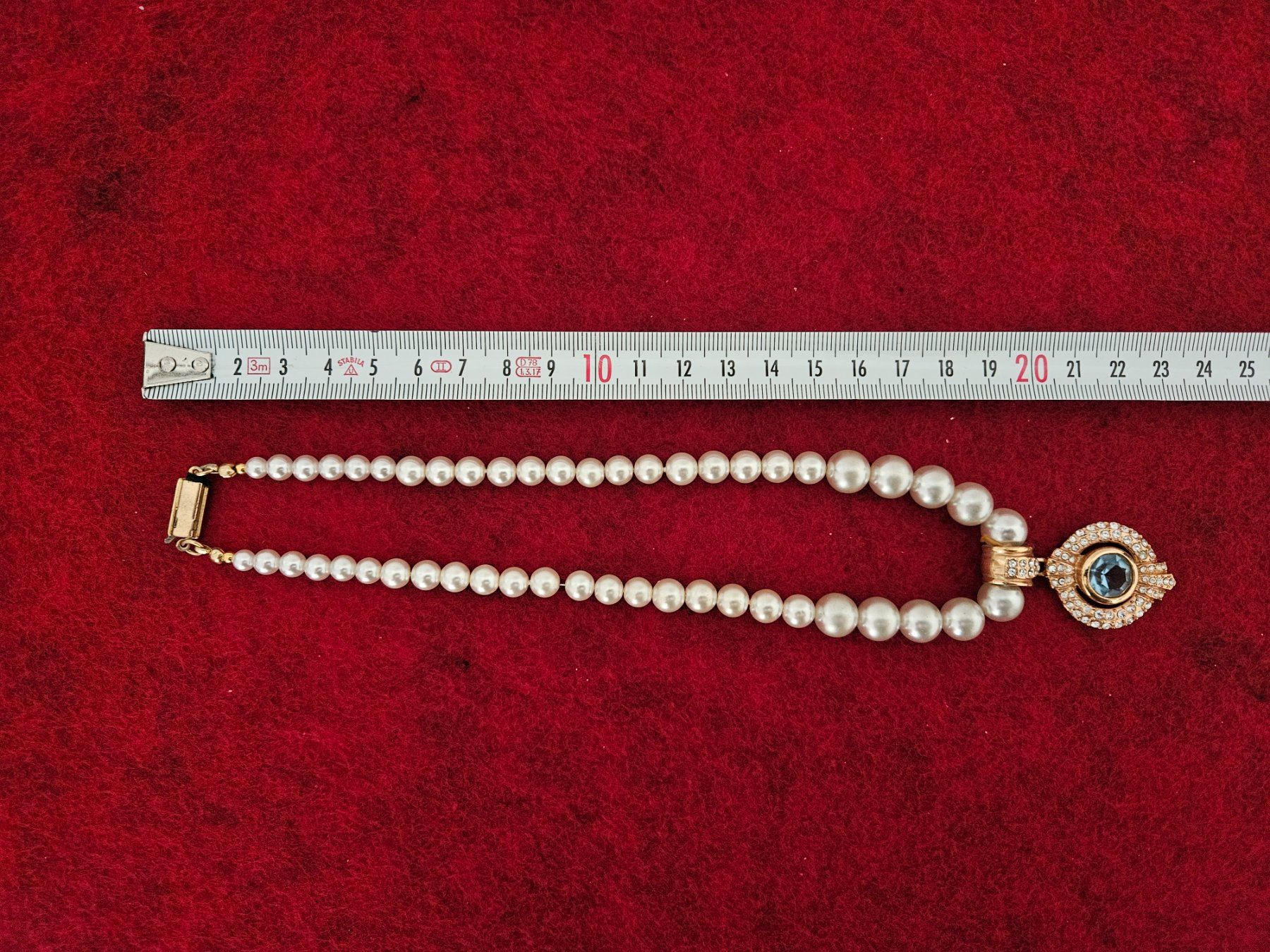 Catenine: Perlenkette mit Anhänger Schmuck Vintage – Nuovo (secondo la descrizione) da Menziken venduto da sura76 5