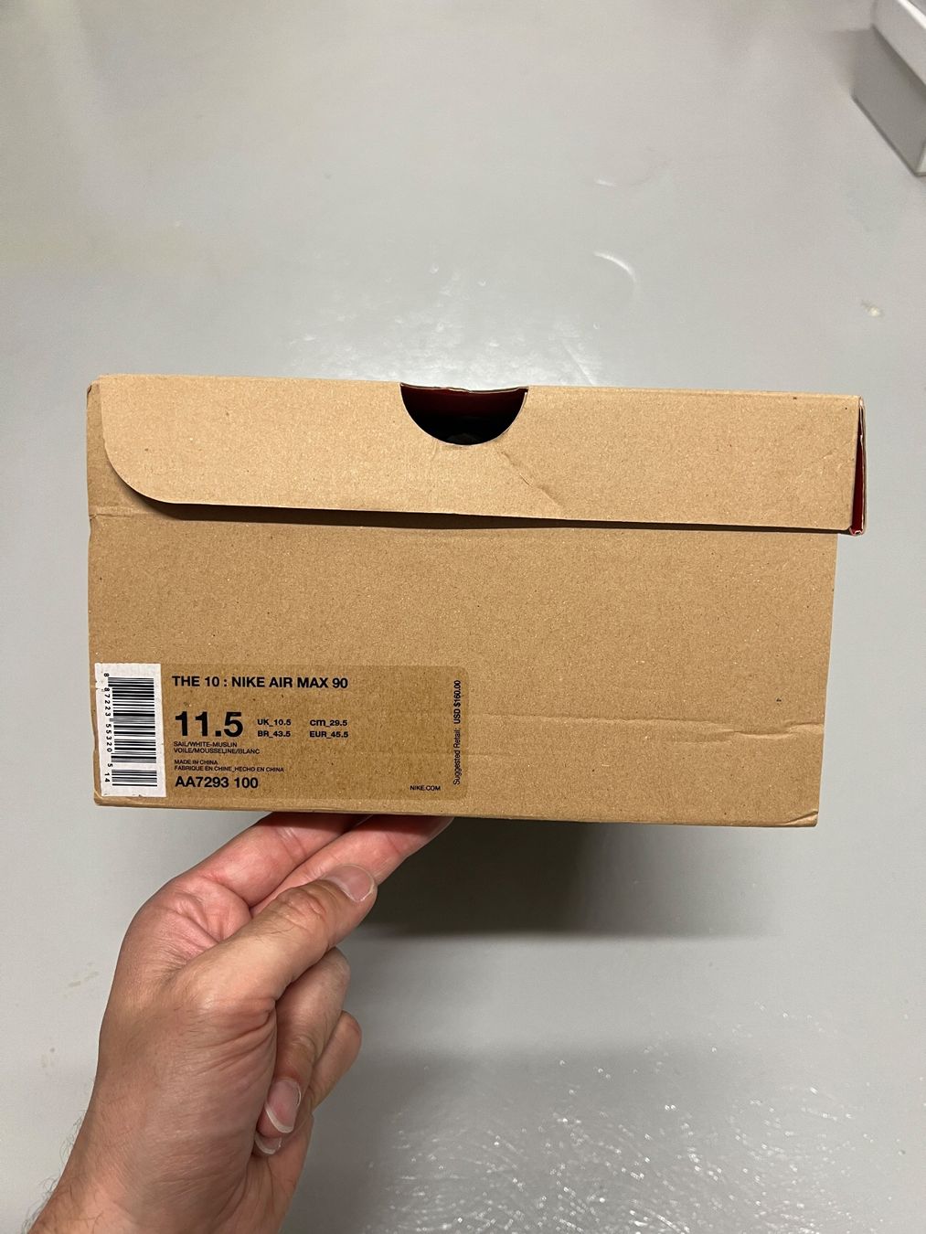 Nike Scarpe da uomo: Air Max 90 Off-White - EU 45.5 – Nuovo e nell'imballaggio originale da Bern venduto da ElevenFive 9