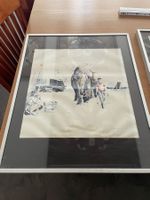 Originale Zirkus KnieBilder Sammlung, gerahmt, zu verkaufen!