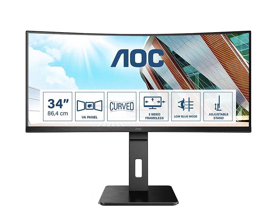Monitor: AOC CU34P2A 34" Ultrawide WQHD – Nuovo e nell'imballaggio originale da Castel San Pietro venduto da ulb_c6f6 1