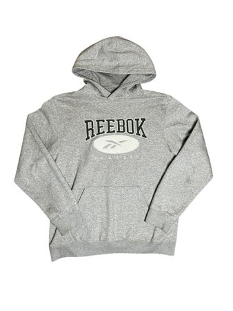 Sweat à capuche Reebok Classic, gris, taille M, occasion!
