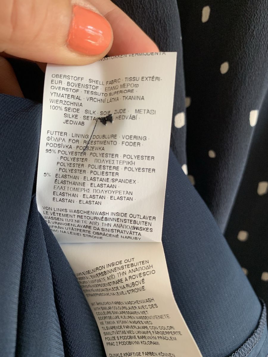 Vestiti: Rene lezard seiden kleid – Usato da Zürich venduto da Nikuska32 6