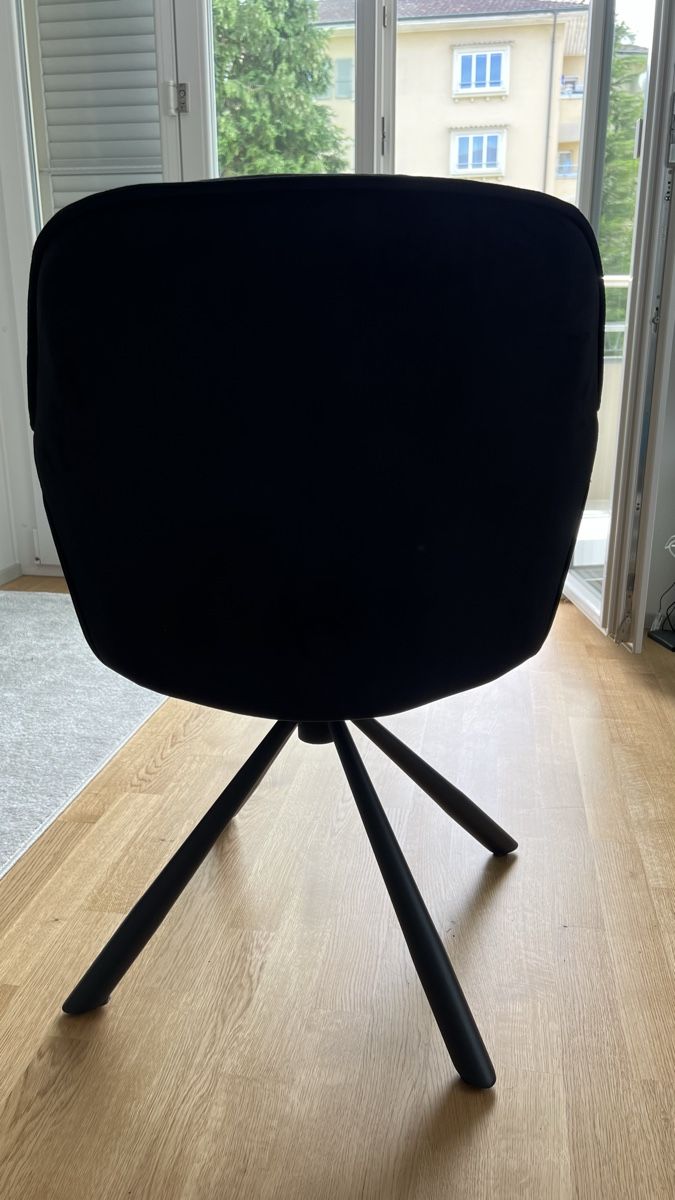 Poltrone: Sessel schwarz drehbar Metallfuss – Usato da Kriens venduto da jan_5swm 3