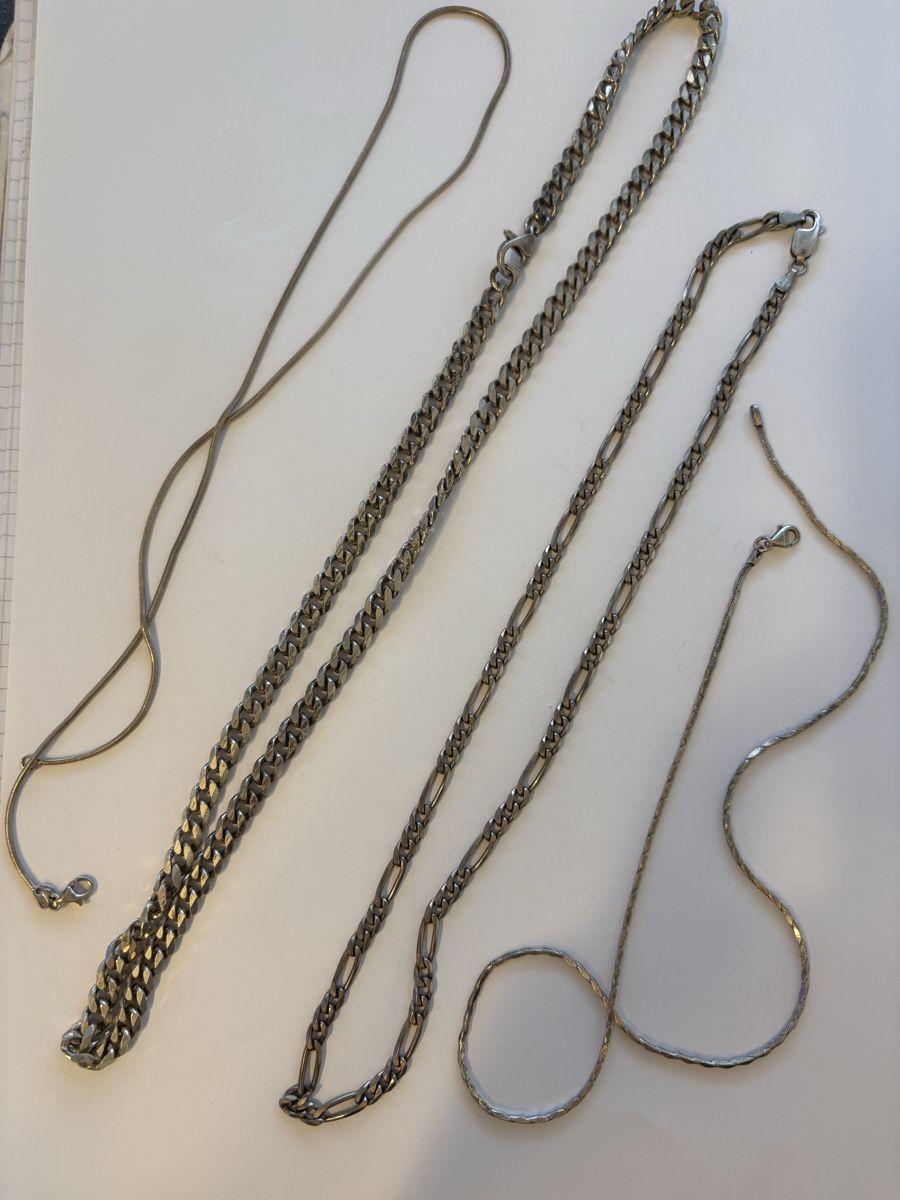 Catenine: Silber Kette 86 g – Usato da Murten venduto da Tzaugg 2