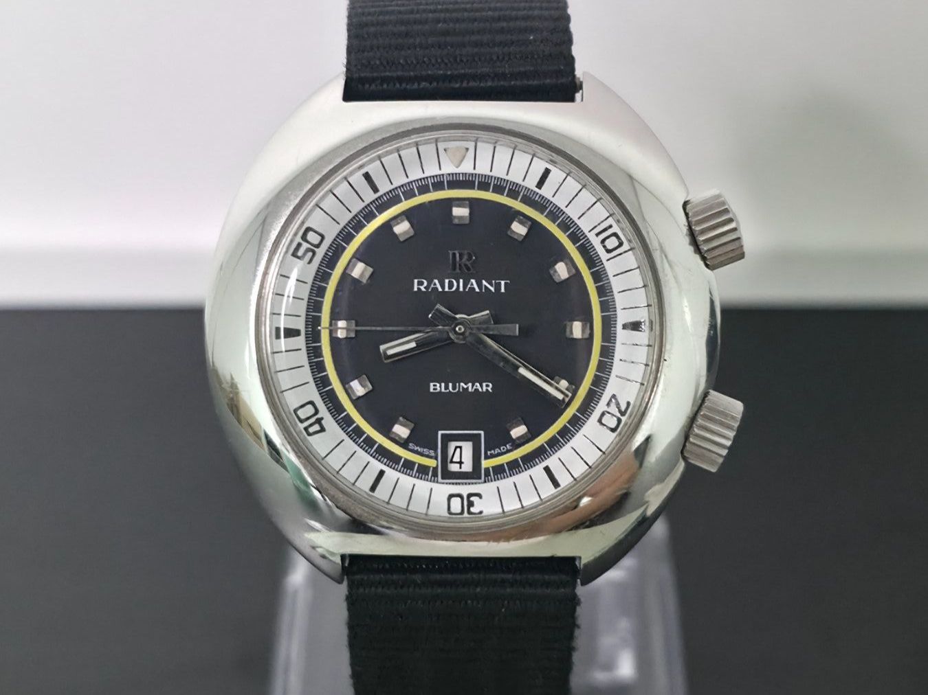 Uhren: RADIANT Blumar Gents Automatic Divers ETA 2772 - ca. 1968 – Gebraucht aus Dietlikon von litisop