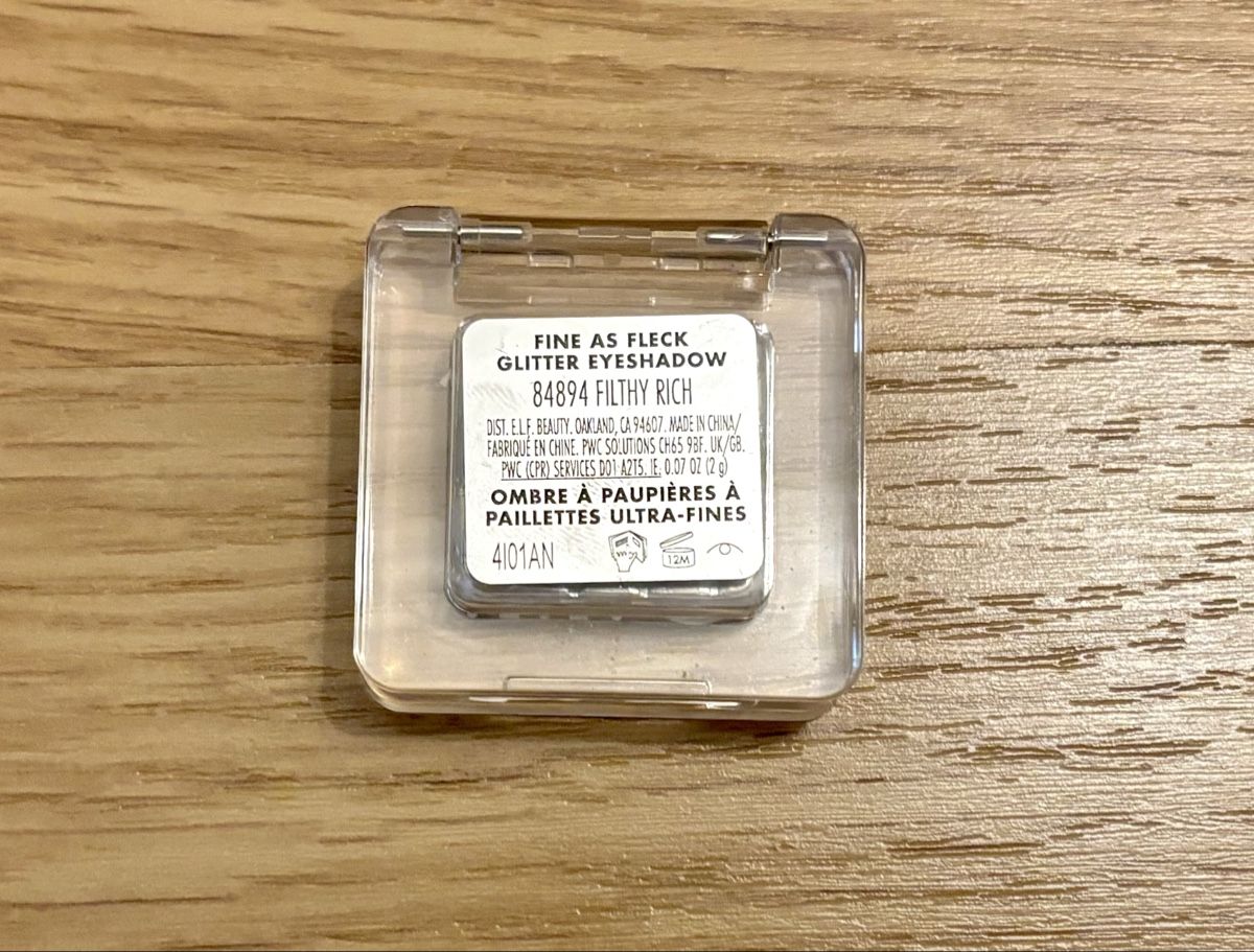 Make-up: E.l.f. Fine as Fleck Glitter Lidschatten – Usato da Baden venduto da Tiffany6878 4