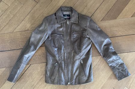 Damen Lederjacke braun Grösse S guter Zustand