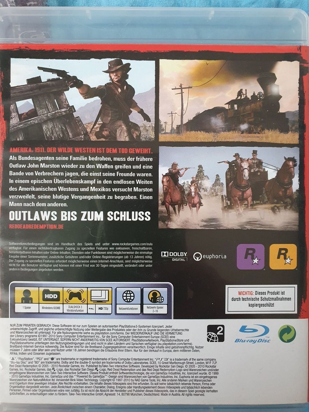 Sony Giochi: PS3 Red dead Redemption, ab 18 – Usato da Eiken venduto da Lashar 1