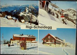 RIGI SCHEIDEGG Skilift - Luftseilbahn Chräbel