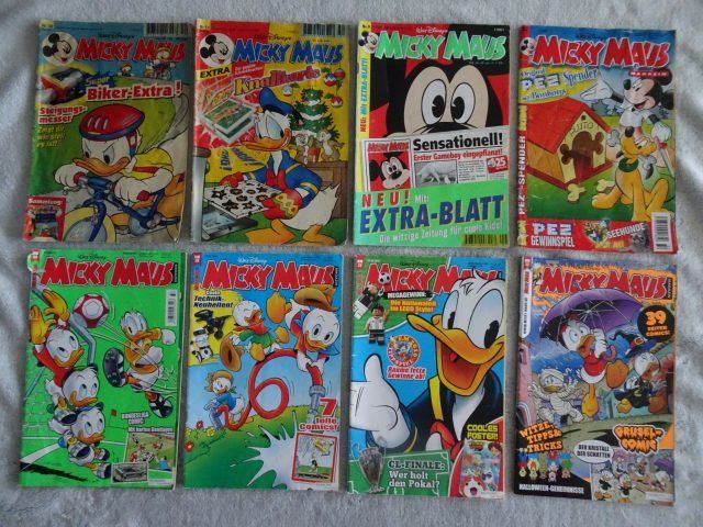Fumetti: MICKY MAUS Walt Disney 8Expl. plus 2gratis. Deutsch – Usato da Berikon venduto da Akronym55