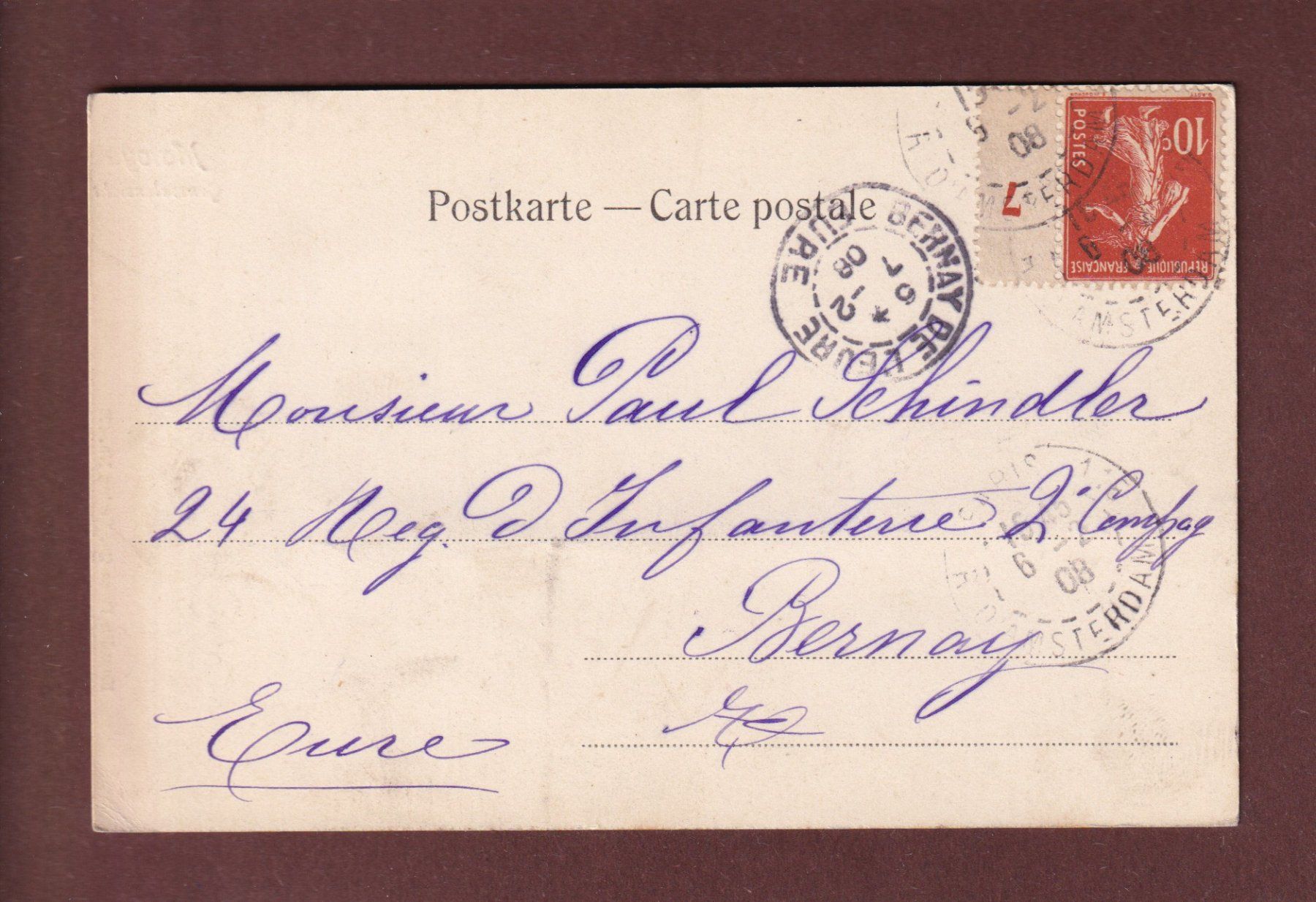 Cartes postales: MALOYA - 1908 – D'occasion à Pully par nicecards-shop 1