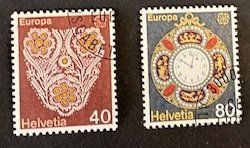 Tutti i francobolli: Europa 1976 ET gestempelt – Usato da Quartino venduto da Gutri44