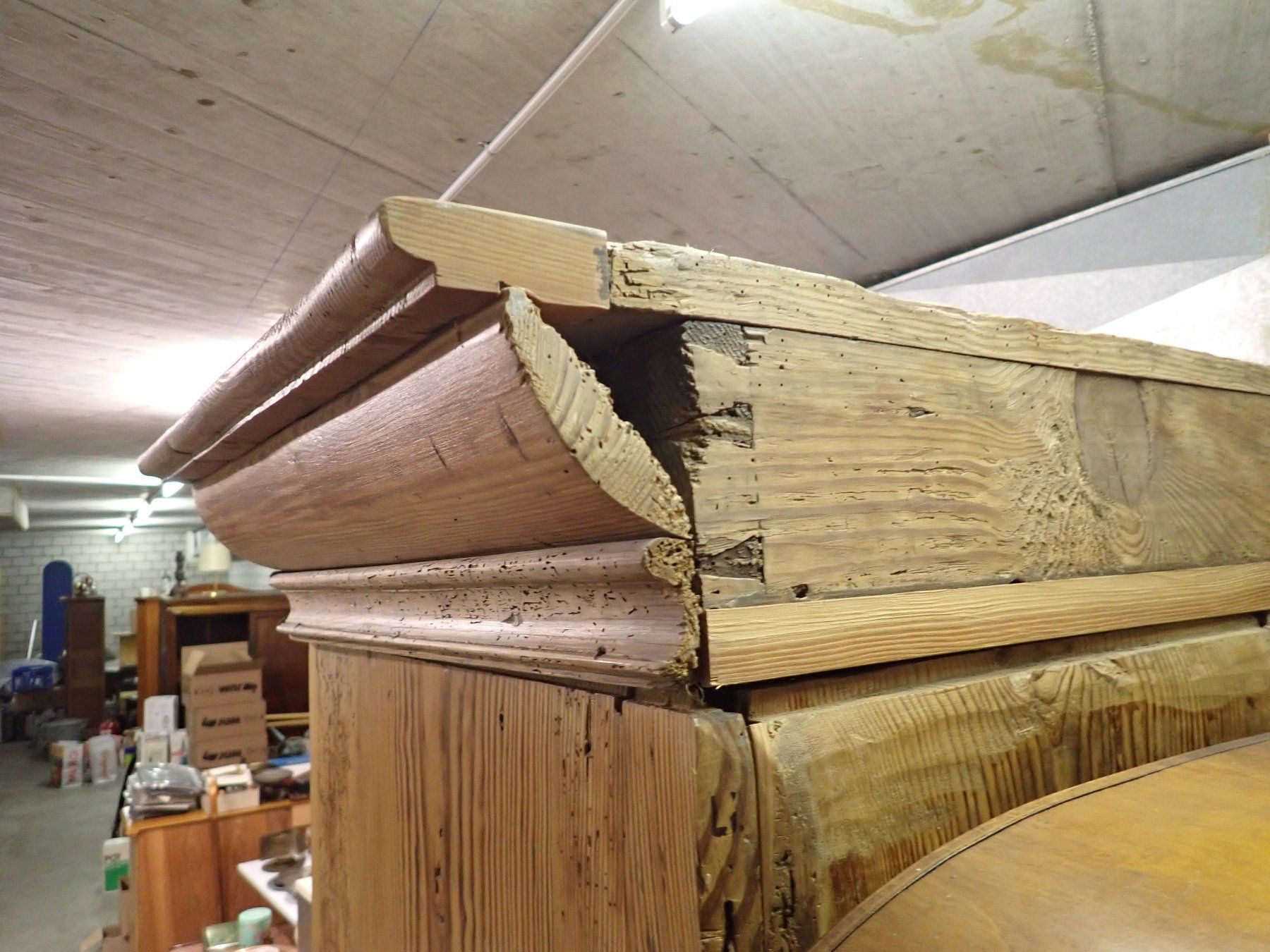 Armadi: Massiver, antiker Schrank ca. 1830 – Usato da Wallisellen venduto da Mf1000 4