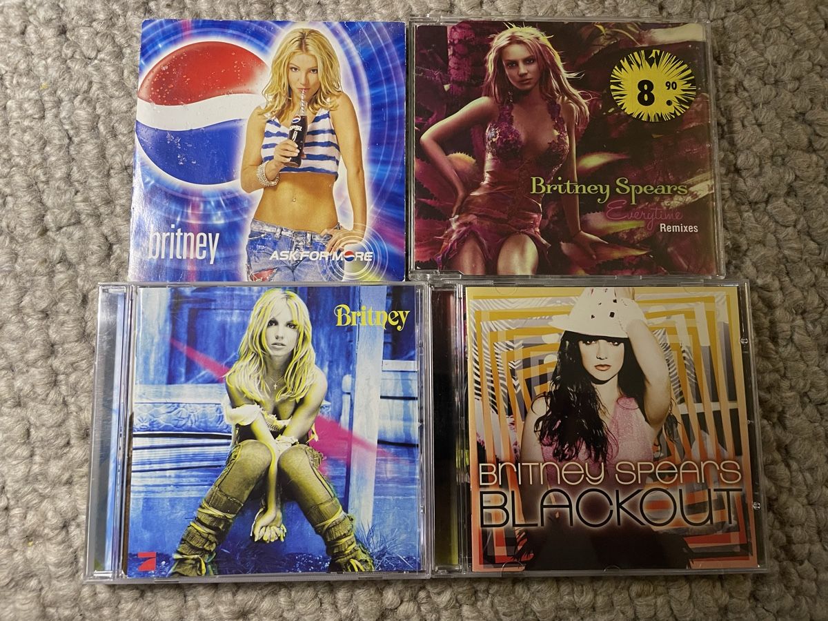 CDs: 4x Britney Spears  – Gebraucht aus Reinach AG von trigger7811