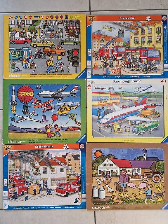 Puzzle: 6 puzzles pour enfants dès 3 ans – Usato da Villars-sur-Glâne venduto da Mark_988