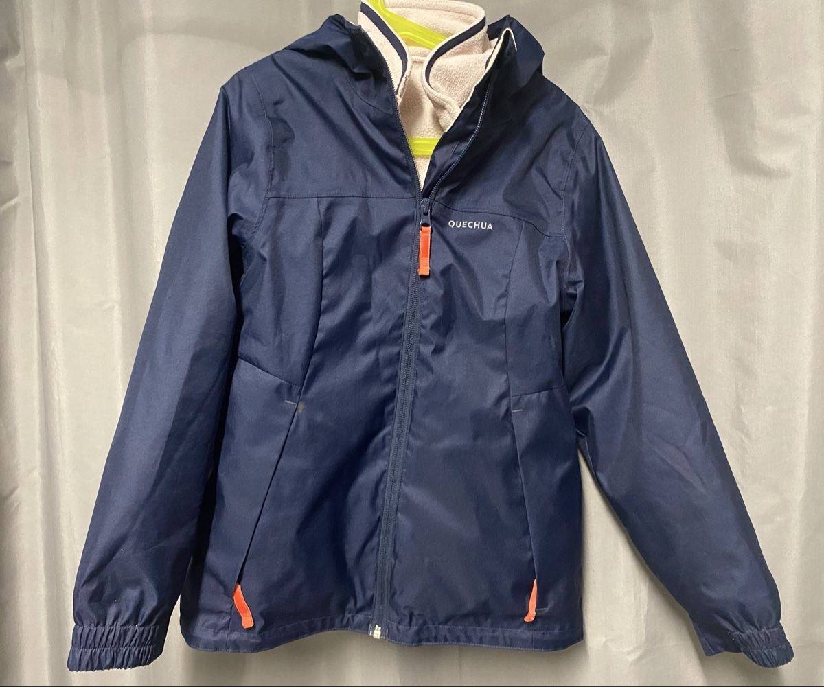 Decathlon Giacche & Cappotti: Winter-/Regenjacke mit Faserpelz – Usato da Dättlikon venduto da endless_summer