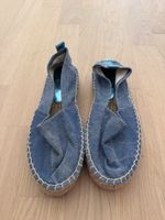 Espadrilles Damen Jeansblau Grösse 37