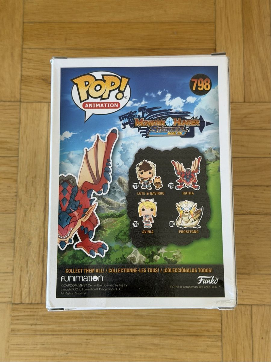 Funko Statuette: Funko Pop Animation Monster Hunter - Ratha 798 – Nuovo e nell'imballaggio originale da S. Pietro venduto da nap_9xjt 3